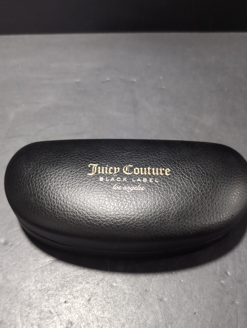 Juicy Couture Black Label Los Angeles Woman's Black Sunglasses Case.